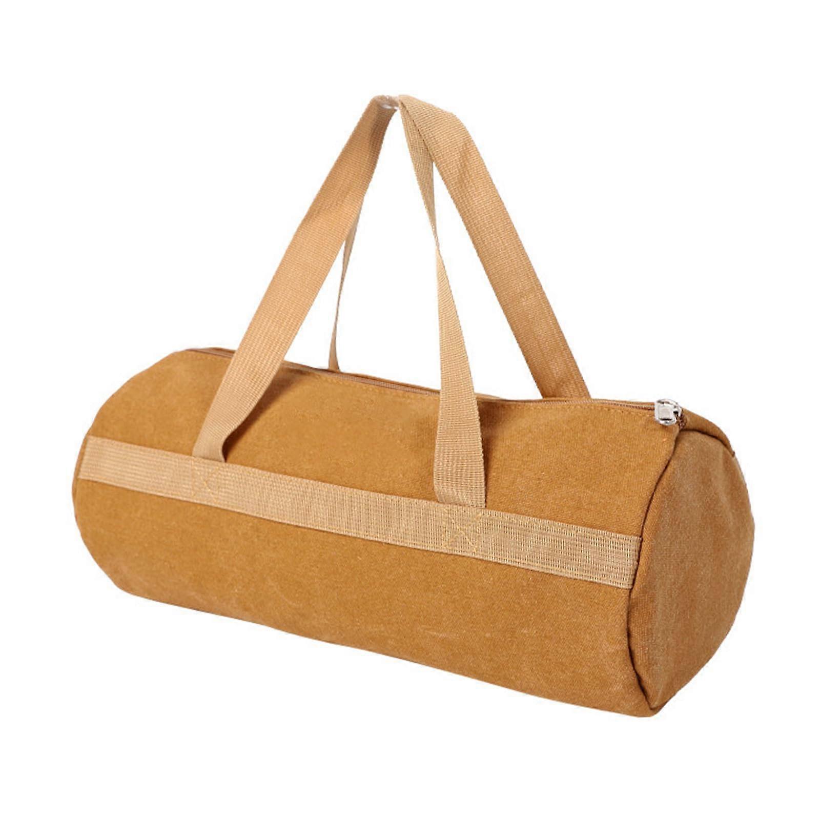 HeavyDuty Shelter Accessory Case Multiple Compartments Protective Canvas Texture Portable Hiking Bag Outdoor Storage