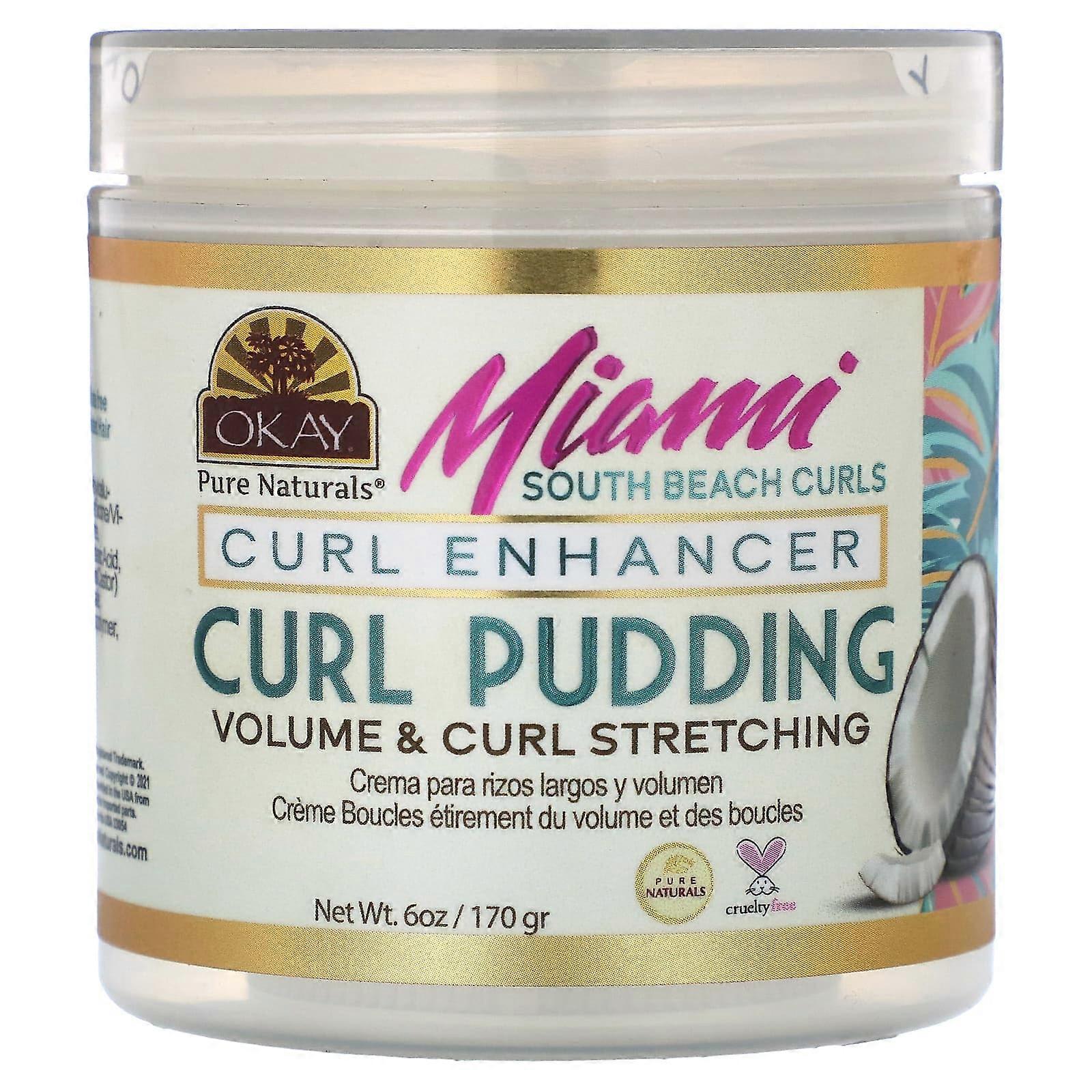 Miami South Beach Curls, Curl Pudding, 6 oz (170 g)