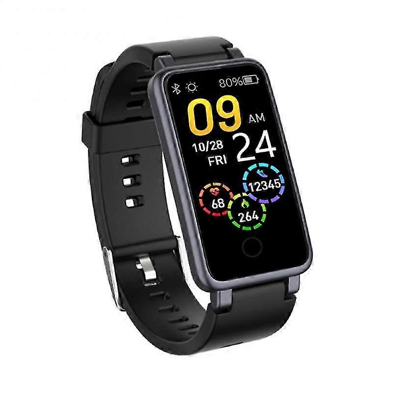2023 Smart Bracelet Hommes 1.14 « Imperméable à l’eau Suivi de la condition physique Smart Watch Femmes Fréquence cardiaque Sang