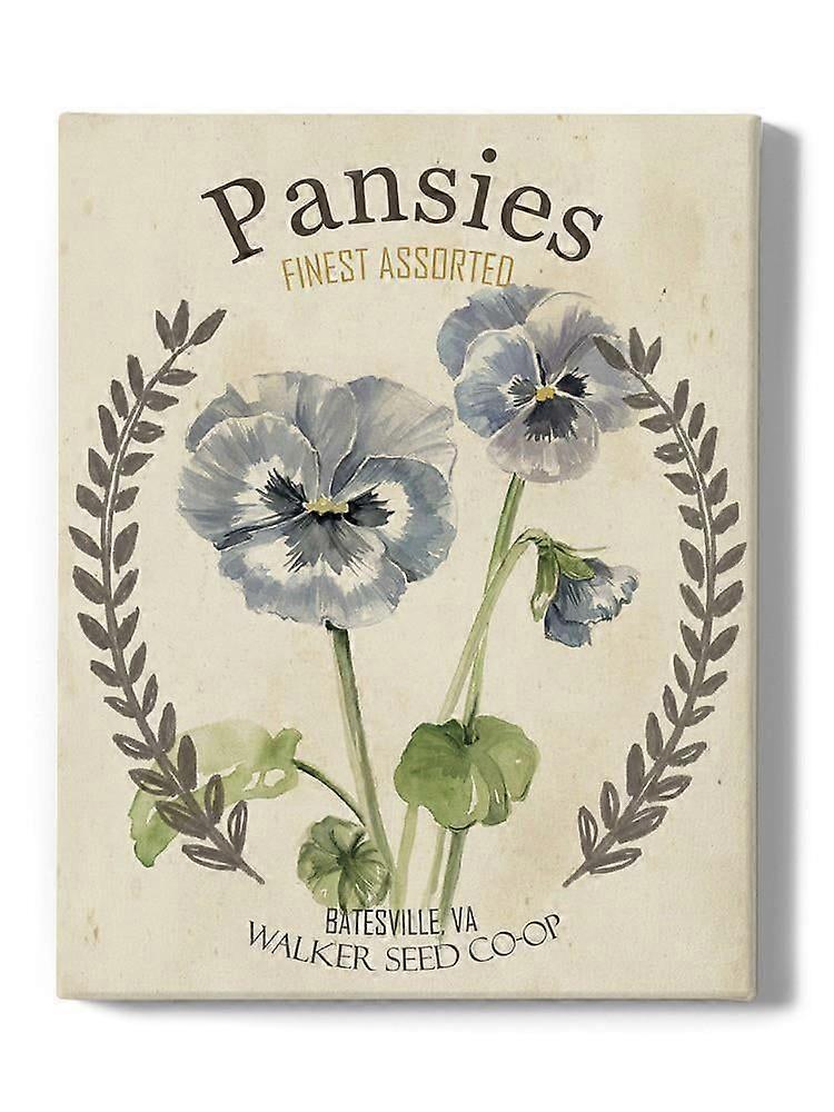 Vintage Seed Packets Iii Wrapped Canvas  -Studio W Designs,-ouyac55