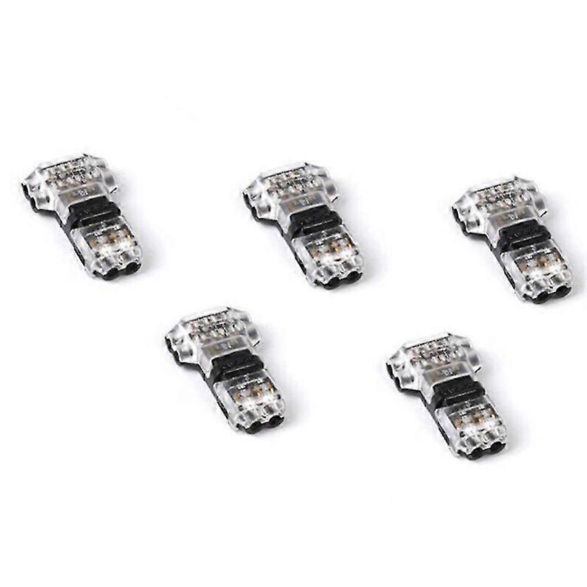 Wire Cable Connector T Shape No Stripping Terminal Wiring Snaps In