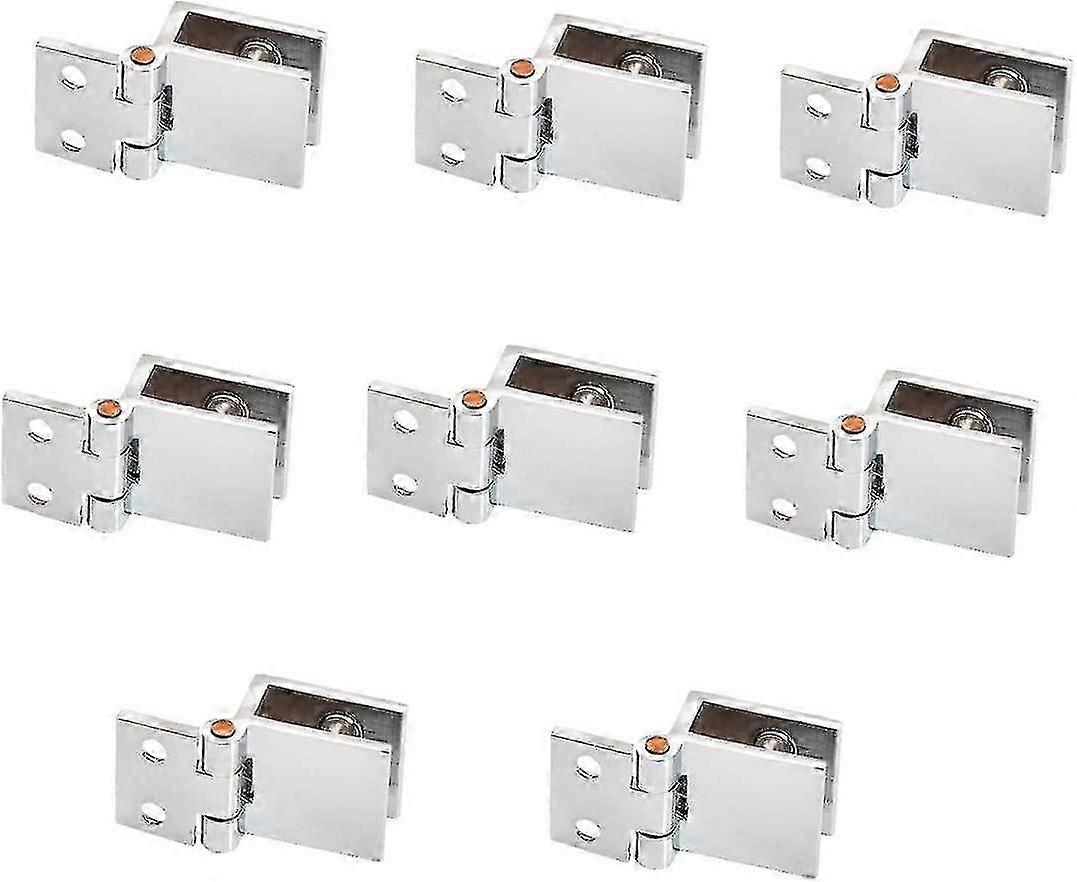 8 Pack De Charnières de Porte en Verre Réglable Simple Clamp 26s