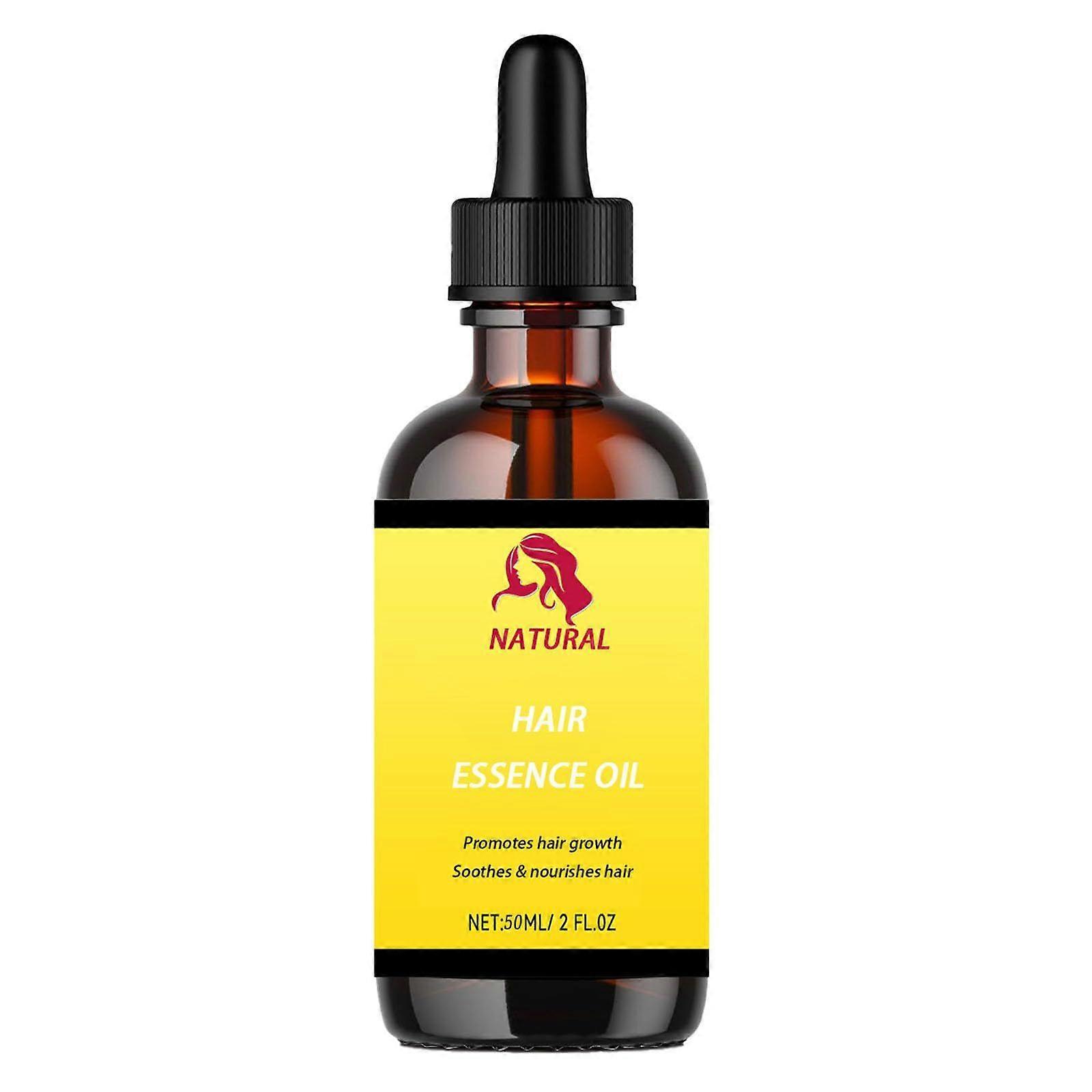 Óleo capilar natural para cabelos crespos e danificados.