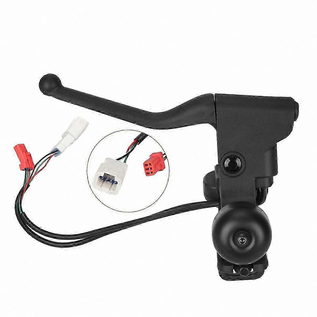 Brake Lever with Turn Light and Bell for Electric Scooter Handle Left Side Control