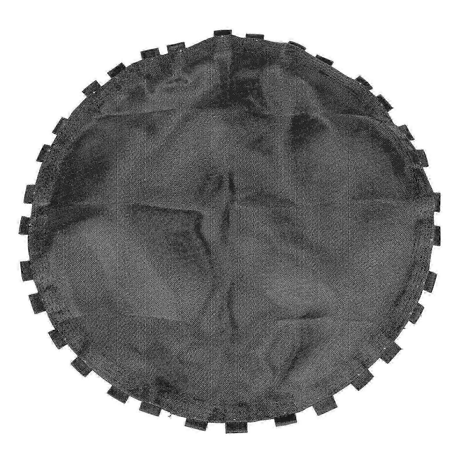 Elastic Round Net Cloth Trampoline Replacement Pad Black Jumping Cloth