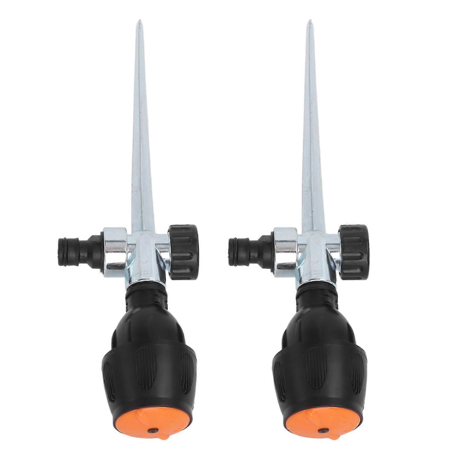 Automatic Rotating Sprinkler Metal Insert Needle Nozzle 360 Degree Sprinkler for Garden Lawn 