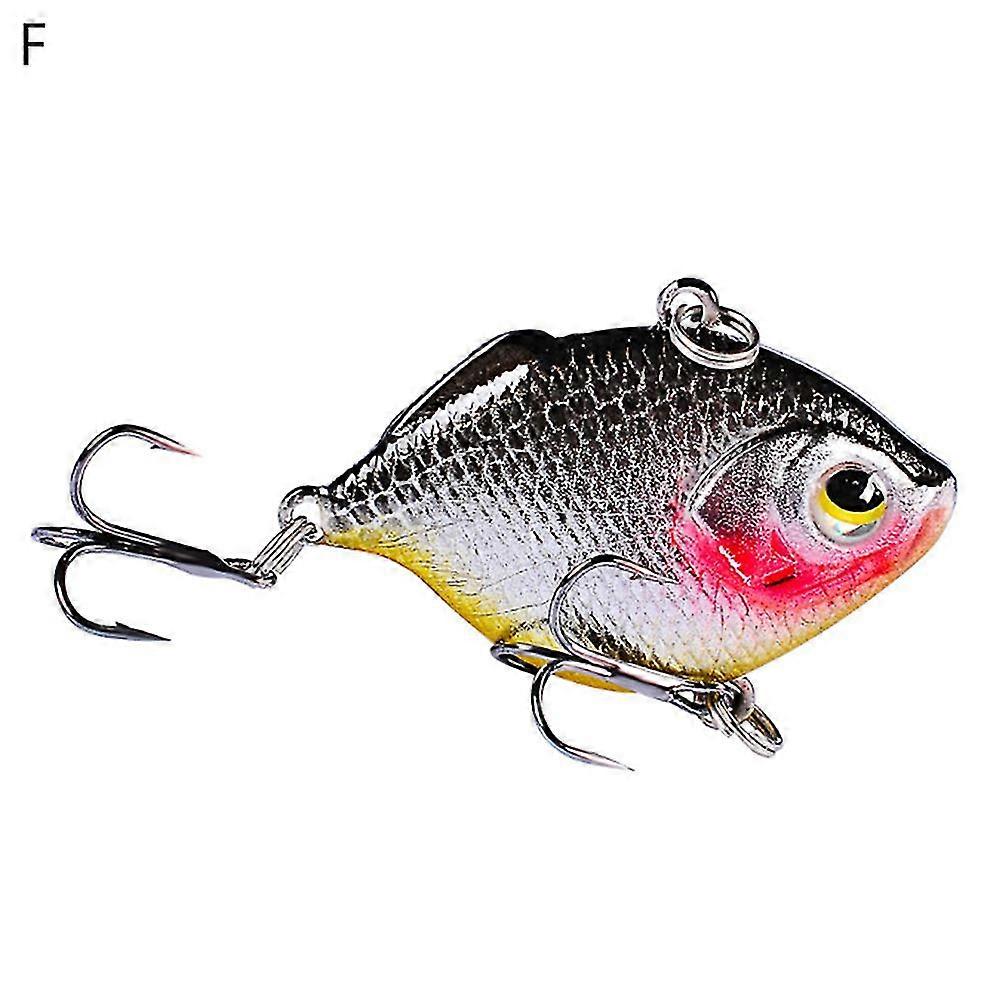 25-26 4.5cm Plastic Simulation Fish Bait Hard Lure Fishing Tool with Treble Hooks