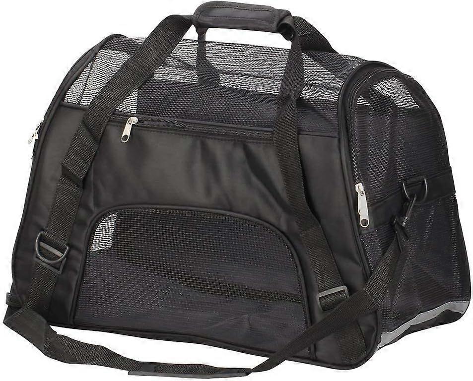 New style Cat Travel Bag Dog Crate: Large Soft Mesh Pet Carrying Case - Foldable