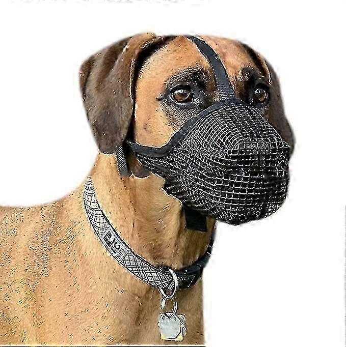 Soft Mesh Covered Muzzles for Small Medium Large Dogs