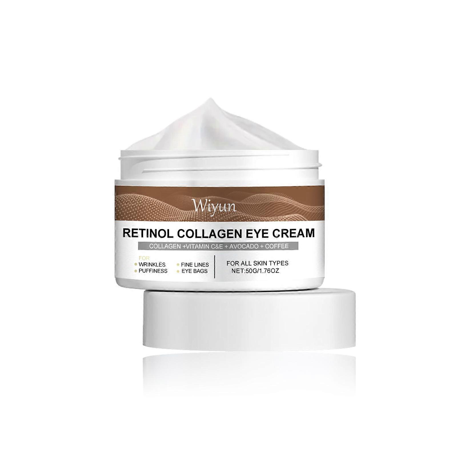 Wiyun Retinol Firming Eye Cream Relieves Fine Lines Around The Eyes, Brightens The Eye Area, Moisturizes And Improves Dullness, Providing Nourishing C