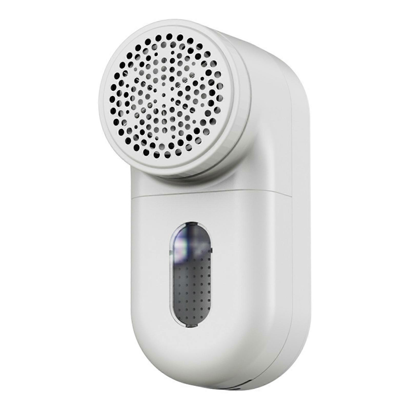 Rechargeable Fabric Shaver Fabric Remover with LED Display for Clothes Furniture Sofas Blankets Electric Lint Shaver  Silver