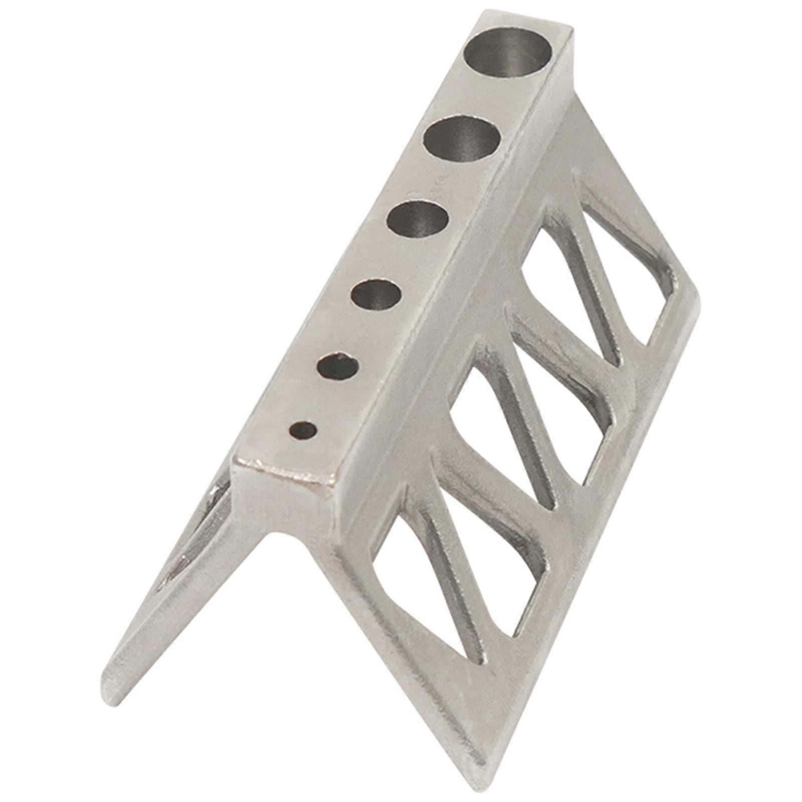 Metal Steels Fixture Tube Drill Guide Triangular Window Cutout Pipe Drilling Jig for Cylinder Compact Centering Tool Multicolor