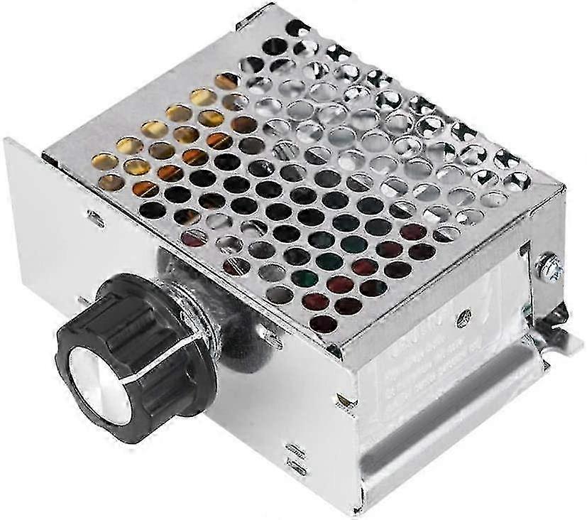 Dimmer For 220v Motor, Ac 4000w Voltage Regulator, Speed Controller Adjustable Voltage 25-26