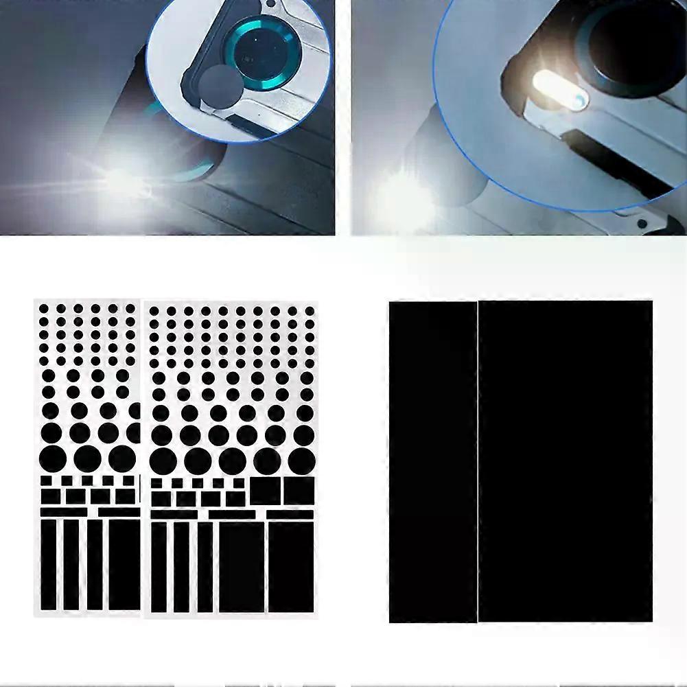 LED Dimming Stickers Blackout Decals 50-100 Shading Rate For Electronics Products LED Light Blocking Trim