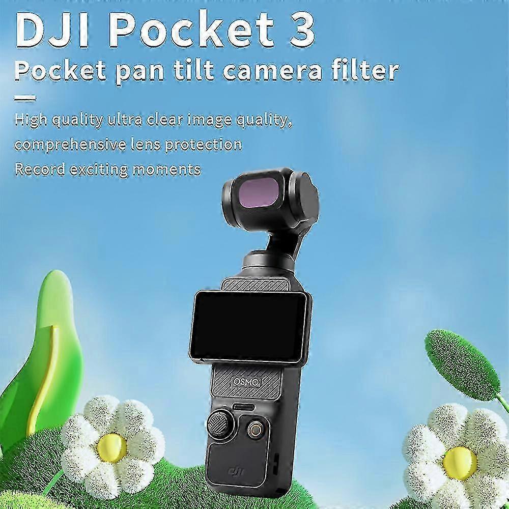 Camera UV/CPL/STAR/ND8-256 Vlog Sports Camera Filter for DJI Osmo Pocket 3