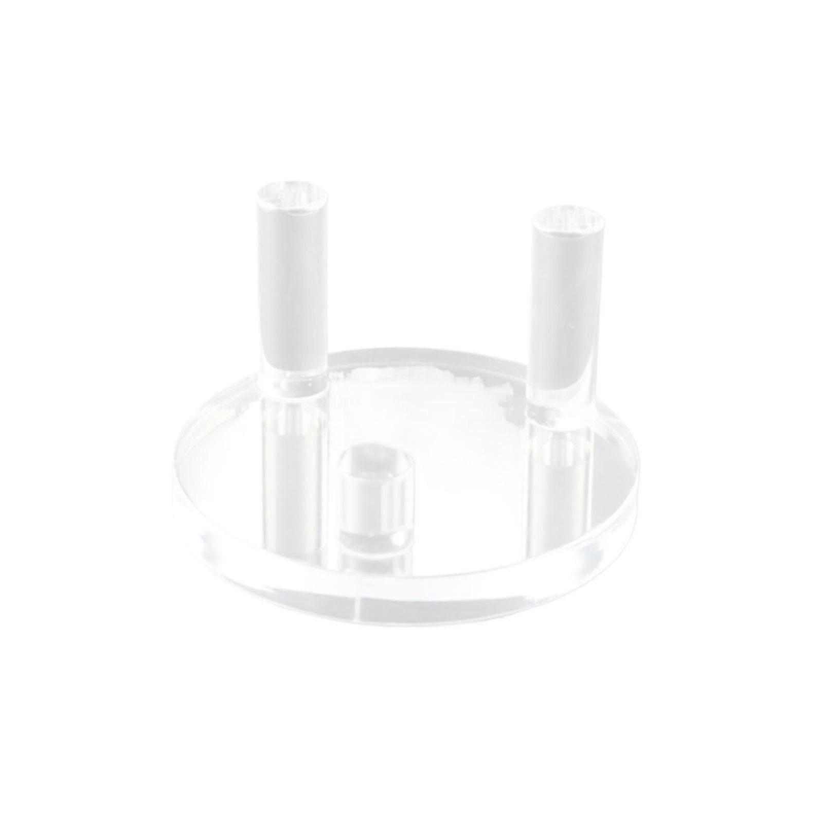 Transparent Acrylic Stand for Rock and Minerals Round/Square Base Geodes Storage Rack Collectible Crystal Display Base z