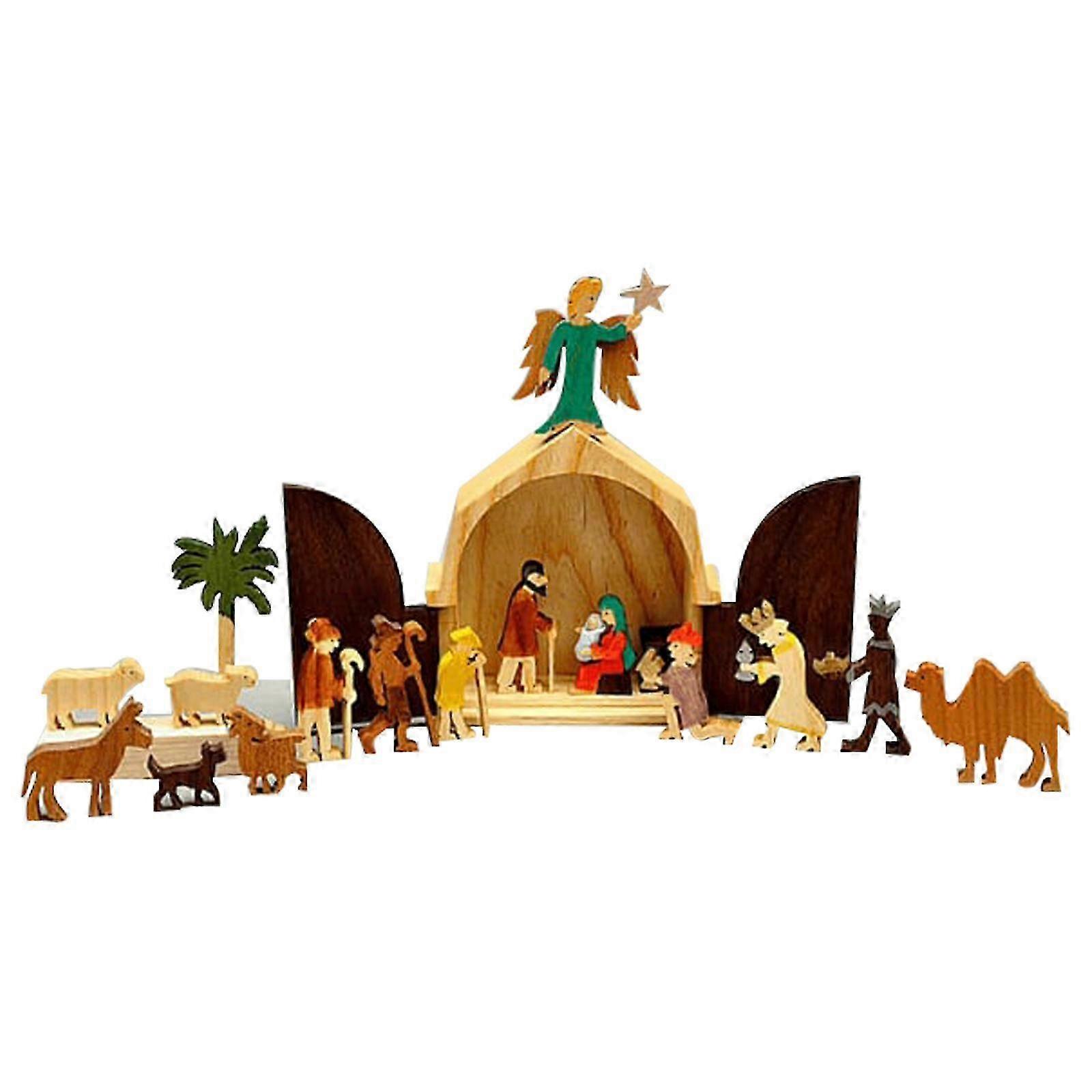 Christmas Display Ornaments for Sand Table - Miniature Models with Multiple Scene Designs