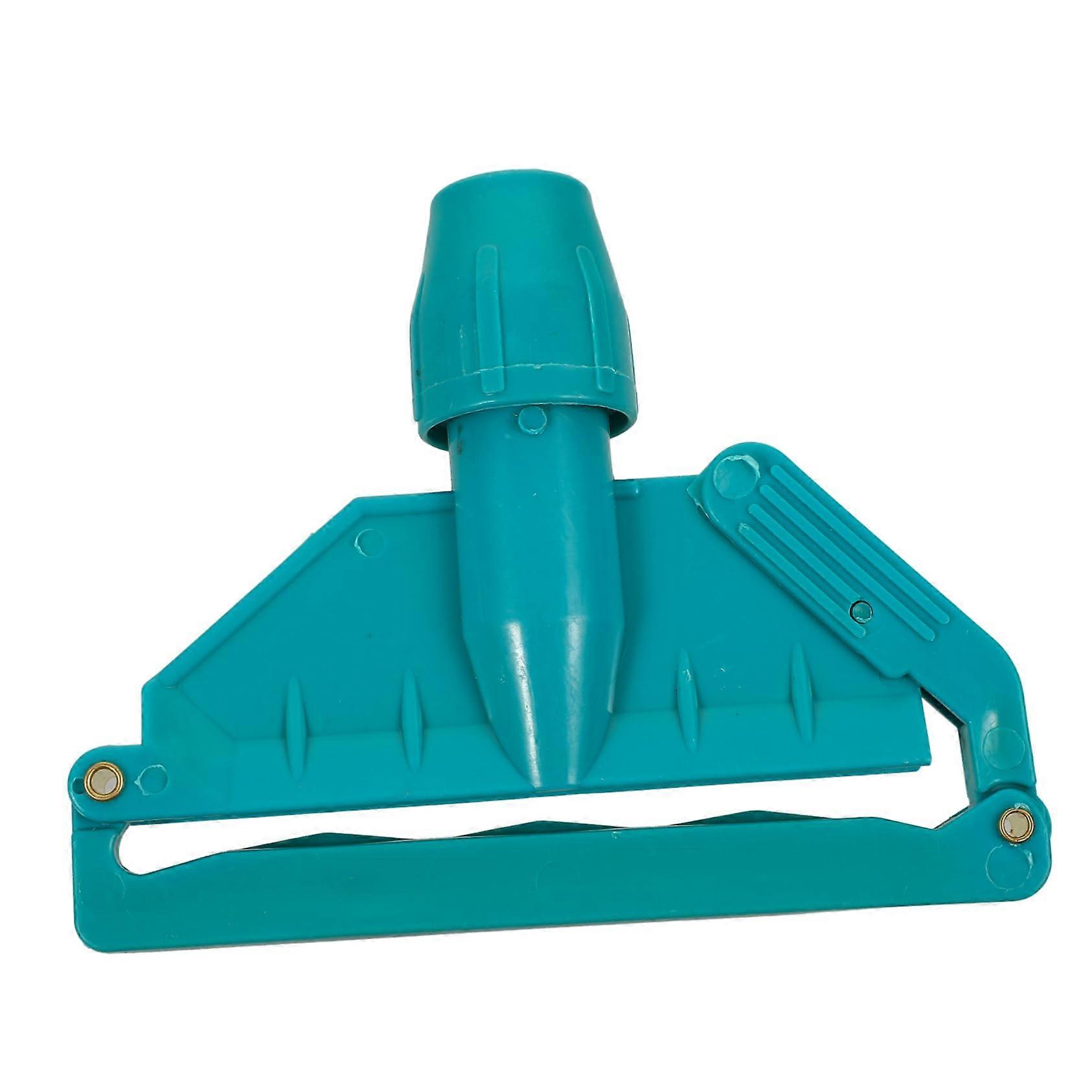 Mop Replacement Clamp with Detachable Holder for Quick Attachment and Stable Grip Floor Cleaning Green 17.5x13.5x4cm