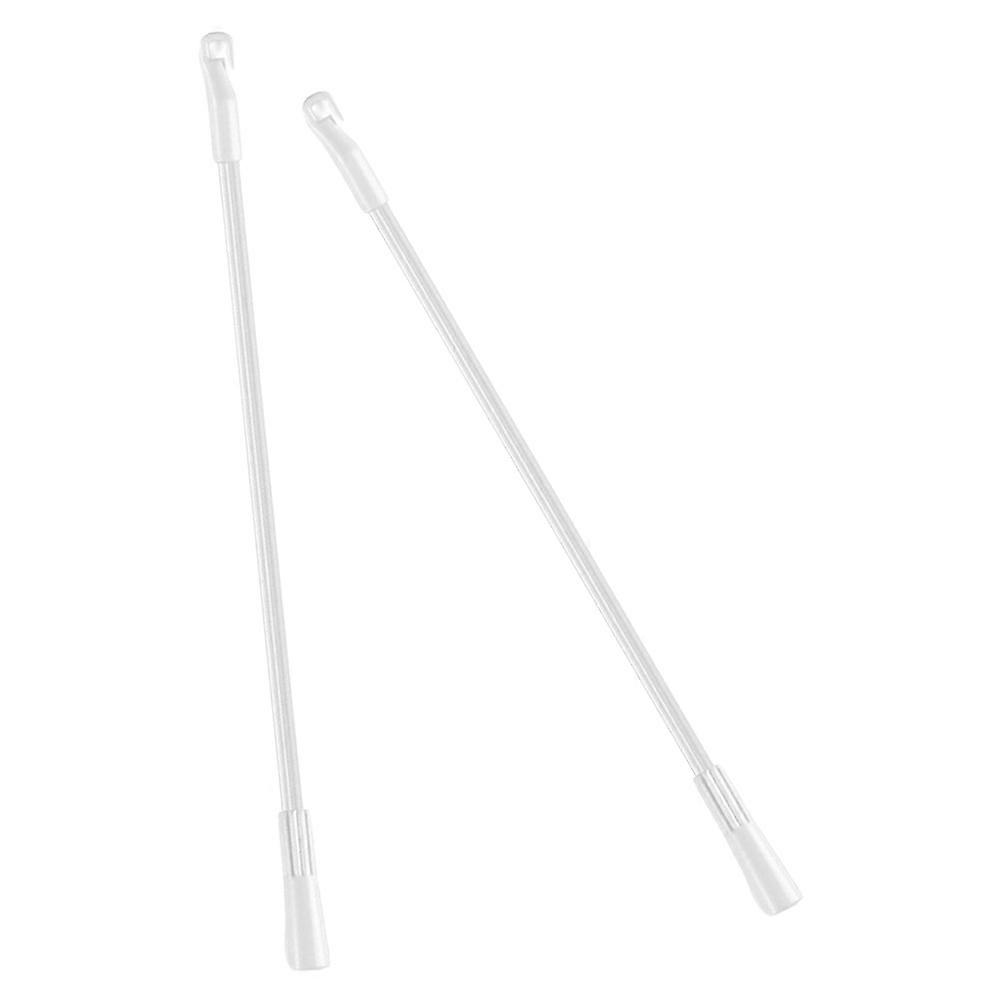 2pcs Shutter Rod Pull Rods Plastic Shutter Rods Drapery Wand Curtain Pull Rods
