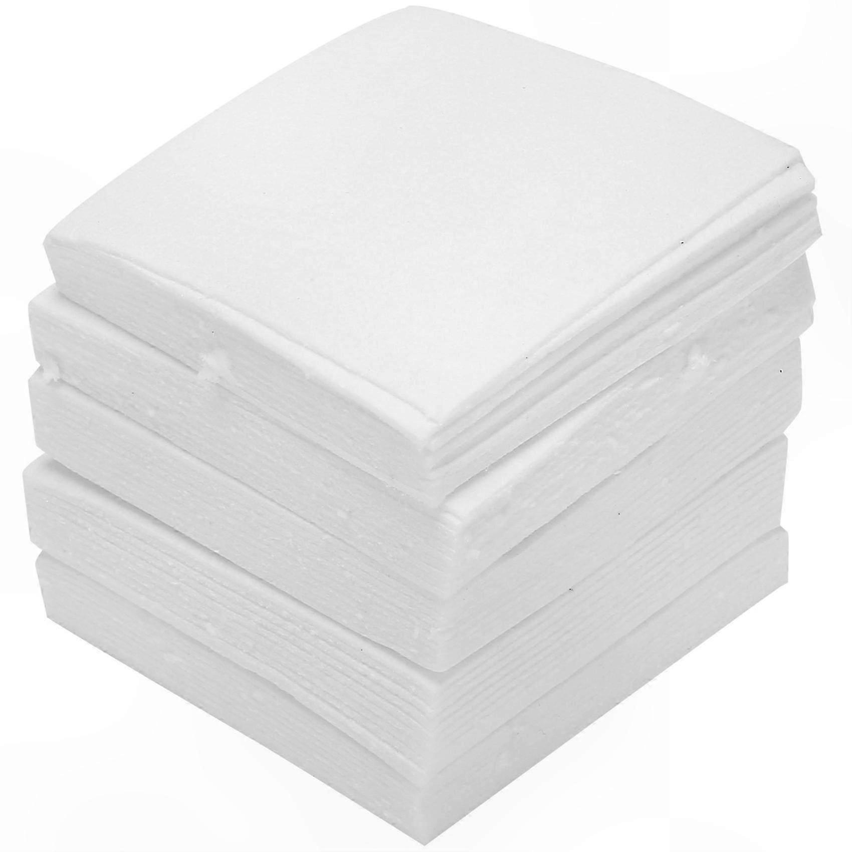 Ceramic Fiber Square Paper for Glass Fusing, 50 Sheets, Heat-Resistant Crafting Tool