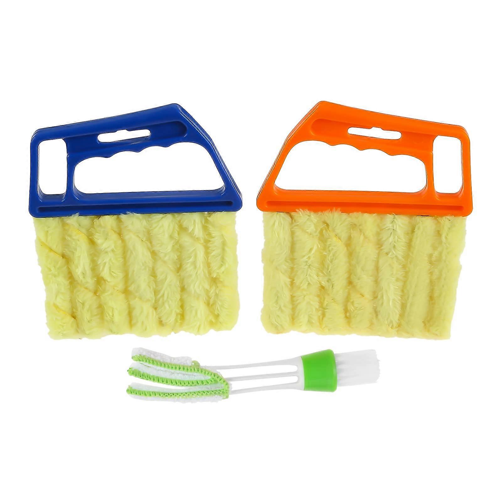 Blind Cleaner Set 3 Pack with 7 Finger Dusting Tool for Window Shades and Air Vents