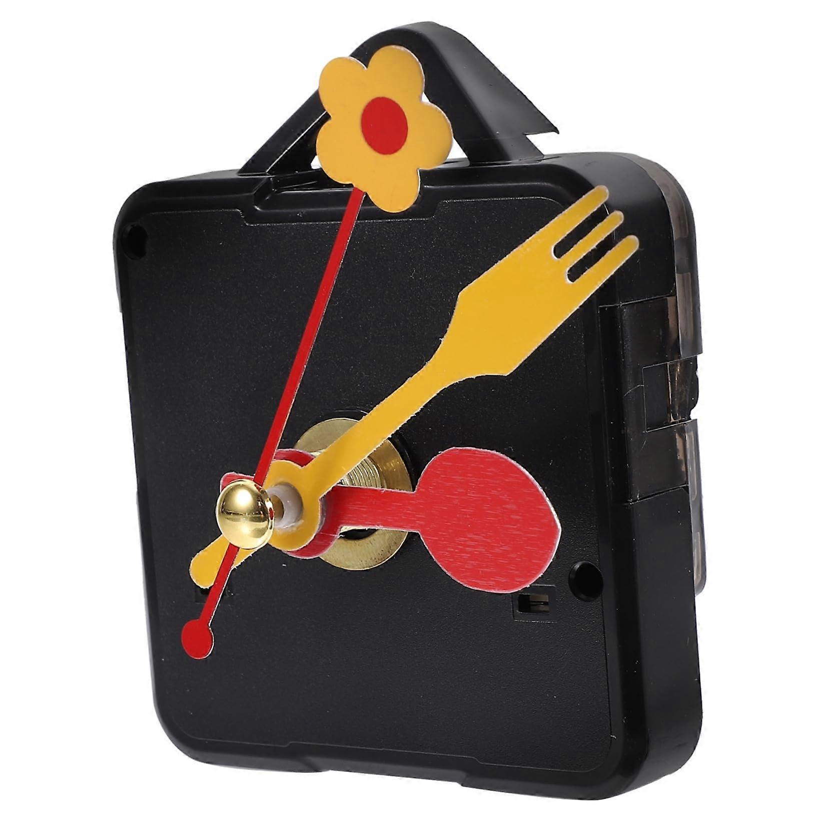 Silent Quartz Clock Movement Kit with Hands, Battery Operated DIY Replacement Parts for Wall Clocks