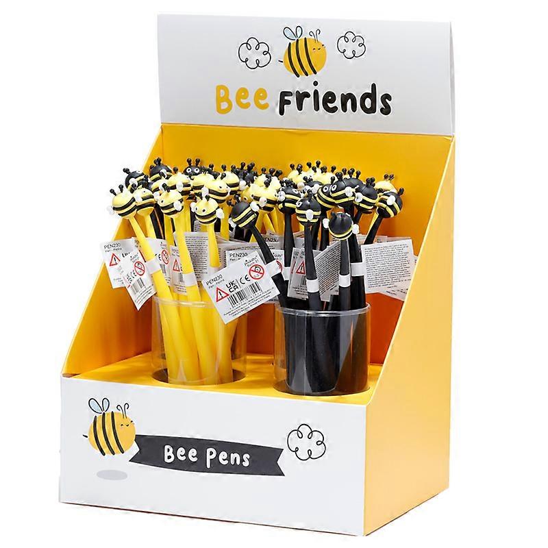 Fine Tip Pen with Topper - Bumble Bee 1 Pack