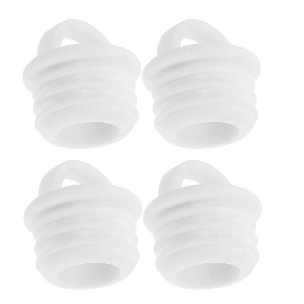 Universal Drain Stopper Mop Bucket Outlet Plug Office Use 4Pcs