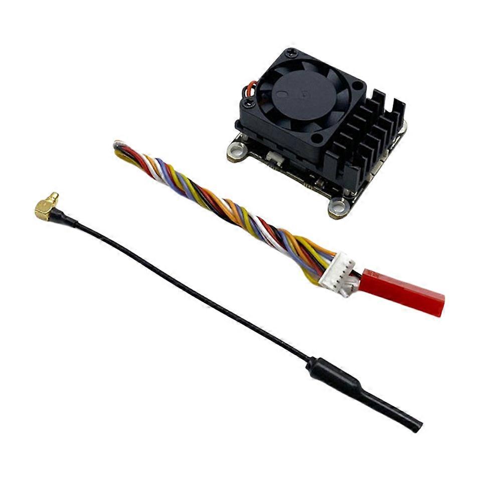 5.8G 2W VTX 2000mW FPV Video Transmitter Module Parameters Adjustable for FPV Long Range RC Drone