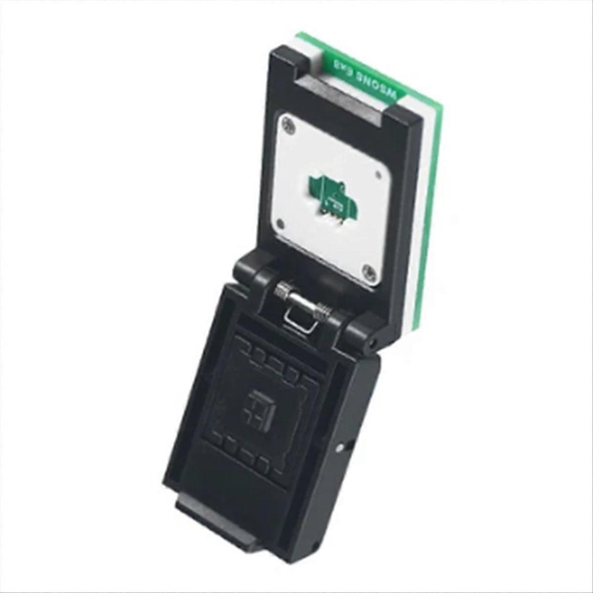 QFN8 WSON8 DFN8 5x6/6x8 IC Socket Adapter for SPI NAND NOR Flash (B)