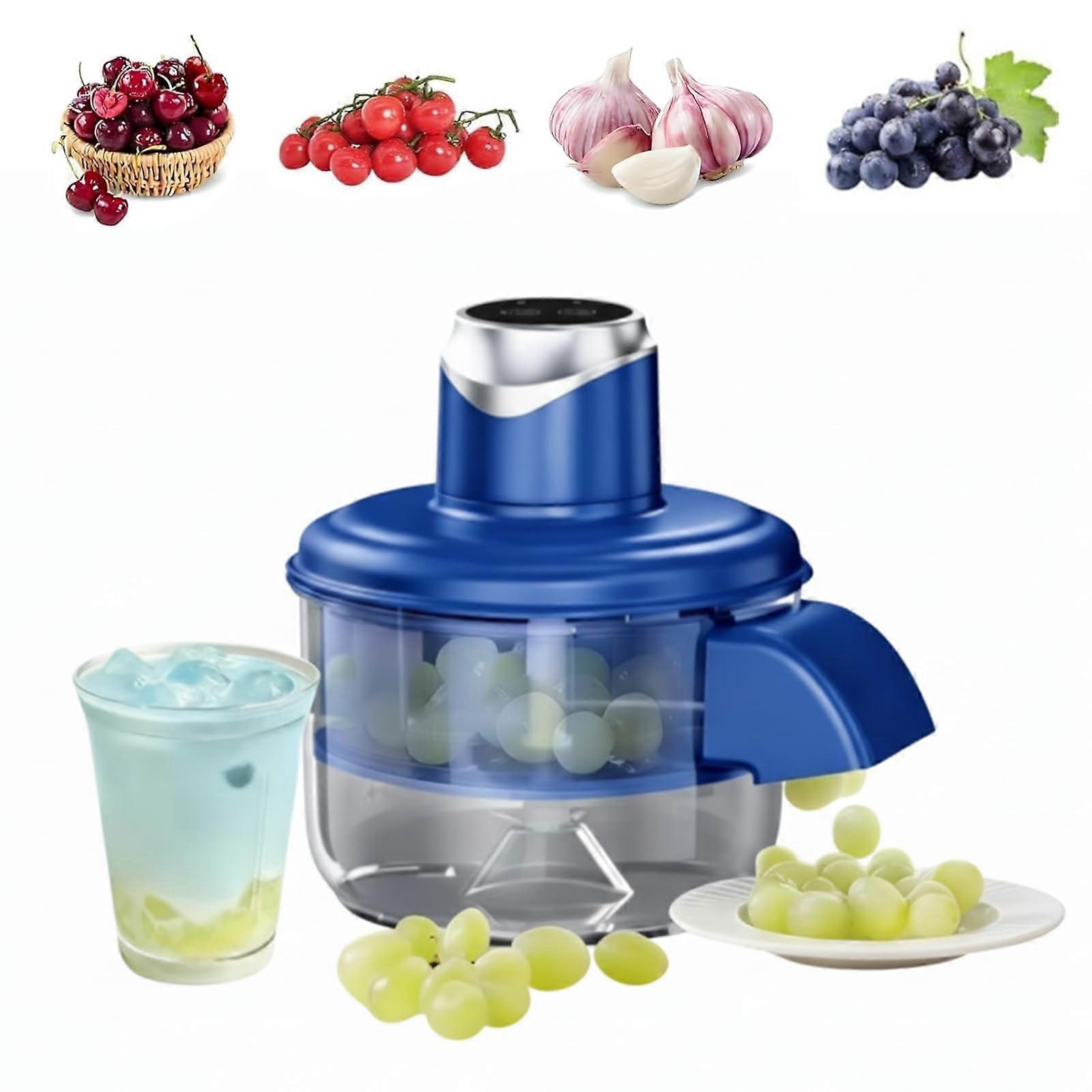 Electric Fruit and Garlic Peeler with OneTouch Automatic Peeling, USB Rechargeable, MultiFruit Use