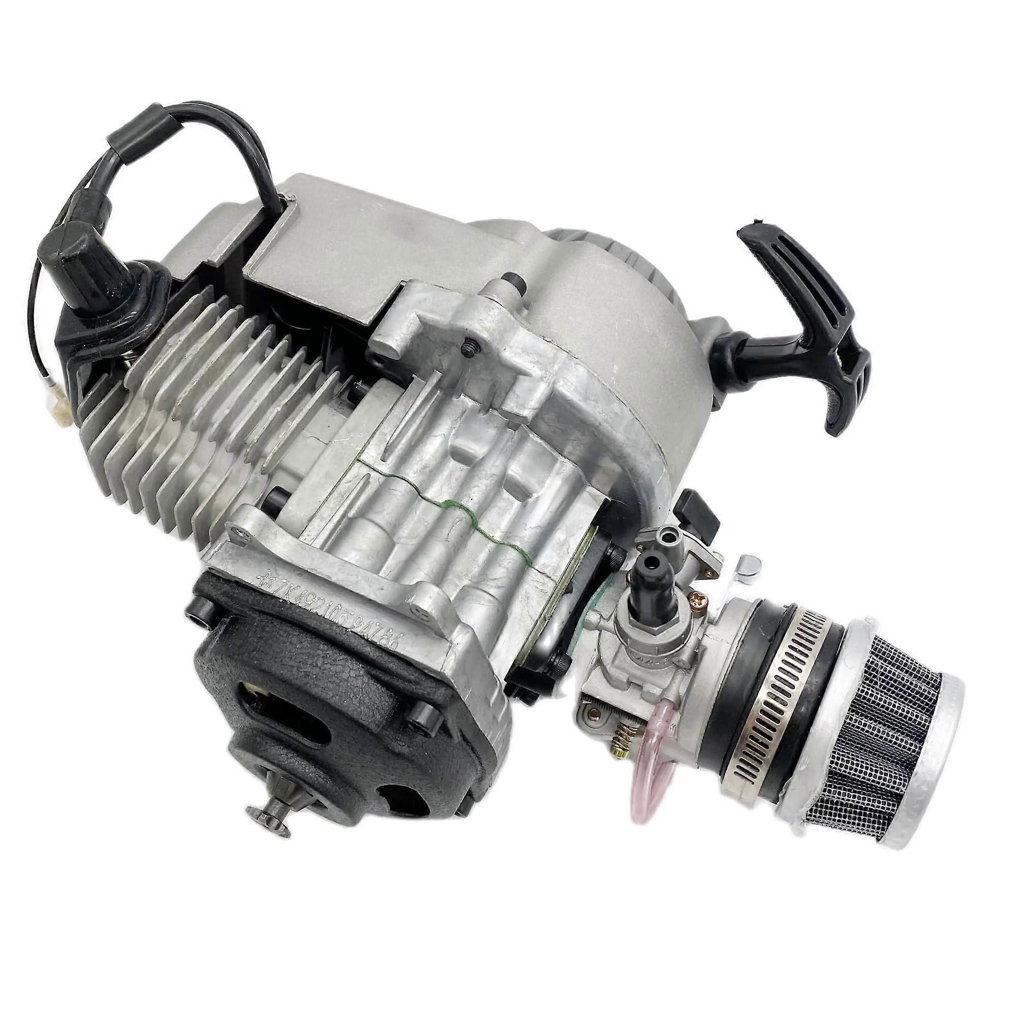 49cc 2Stroke Pull Start Engine with Transmission for Pocket Dirt Bike Mini Quad Scooter ATV