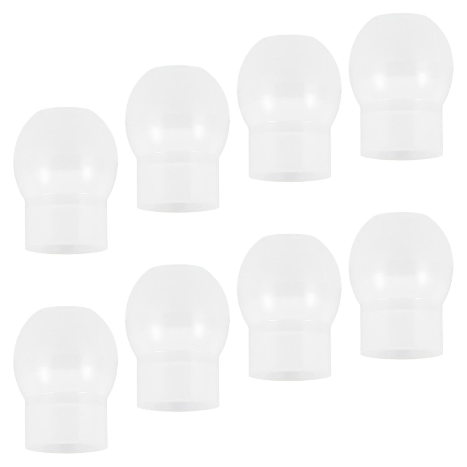 Silicone Ear Tip Replacement for Hearing Aid Stethoscope 8Pcs Pieces Pack