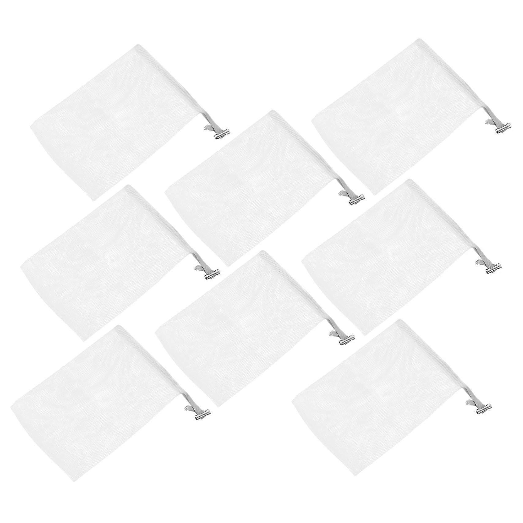 8PCS Facial Cleansing Net Soap Saver Bags with Drawstring for Rich Lather and Gentle Exfoliation