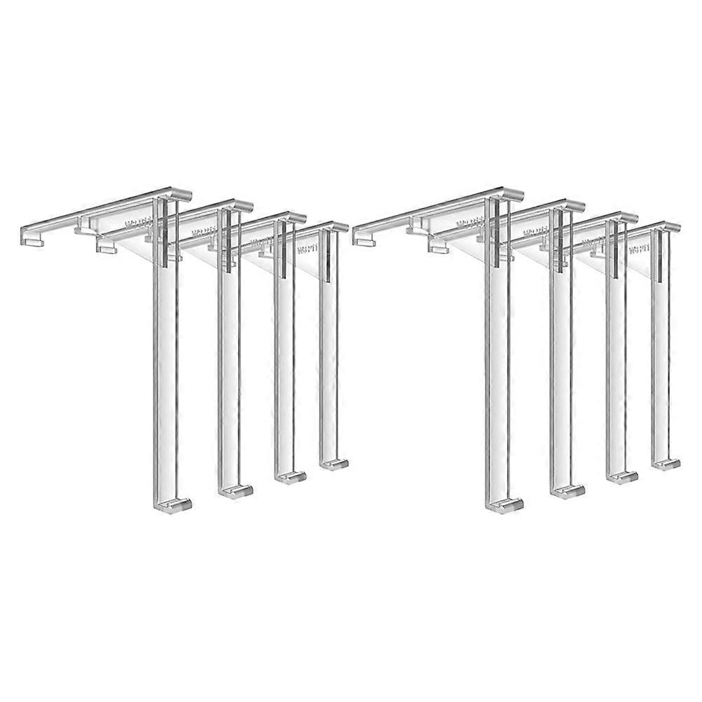 Curtain Valance Clips Plastic for Vertical Blind Alignment 8Pcs Set