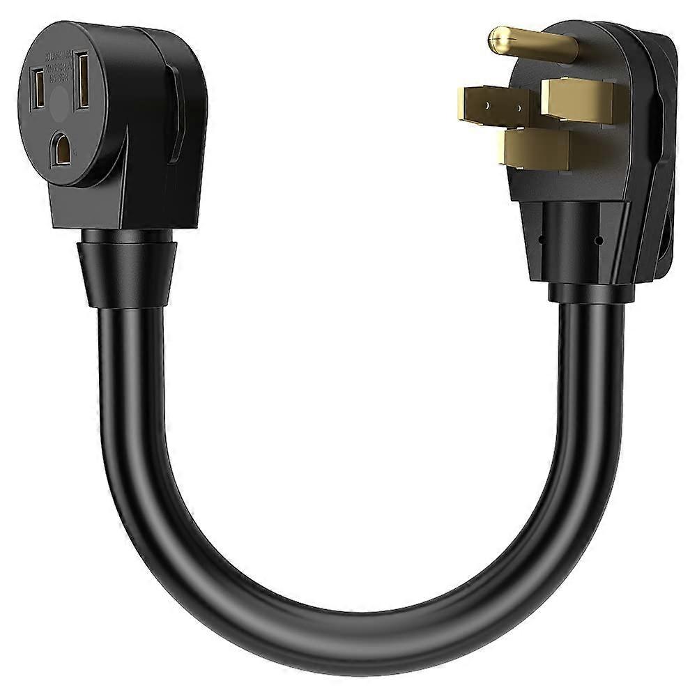 NEMA 1450P to 650R Heavy Duty 50 Amp Welder Adapter Cord UL Listed 1.5FT Flexible Cable