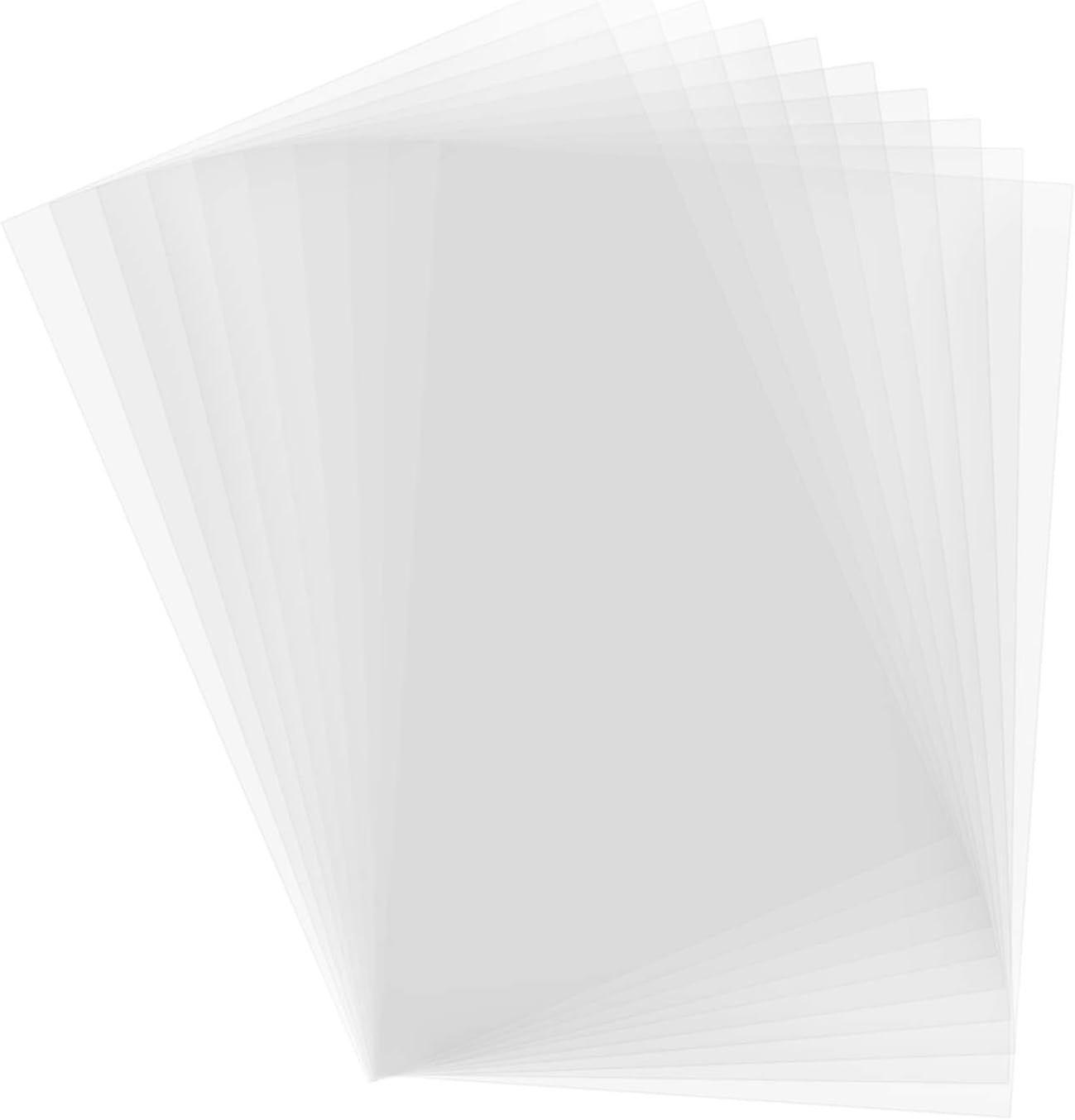 10 Sheet Soap Mold Liner Film Plastic Rectangle Transparent Soap Mold Shim for Handmade Soap Making 11.6 x 16.5inch