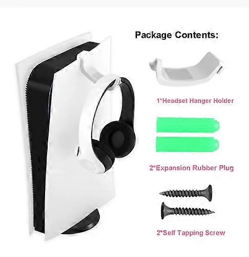 PS5 Game Controller Headset Hanger Holder Simple Lightweight Headphone Hook Display Stand For Playstation 5 Console Accessories