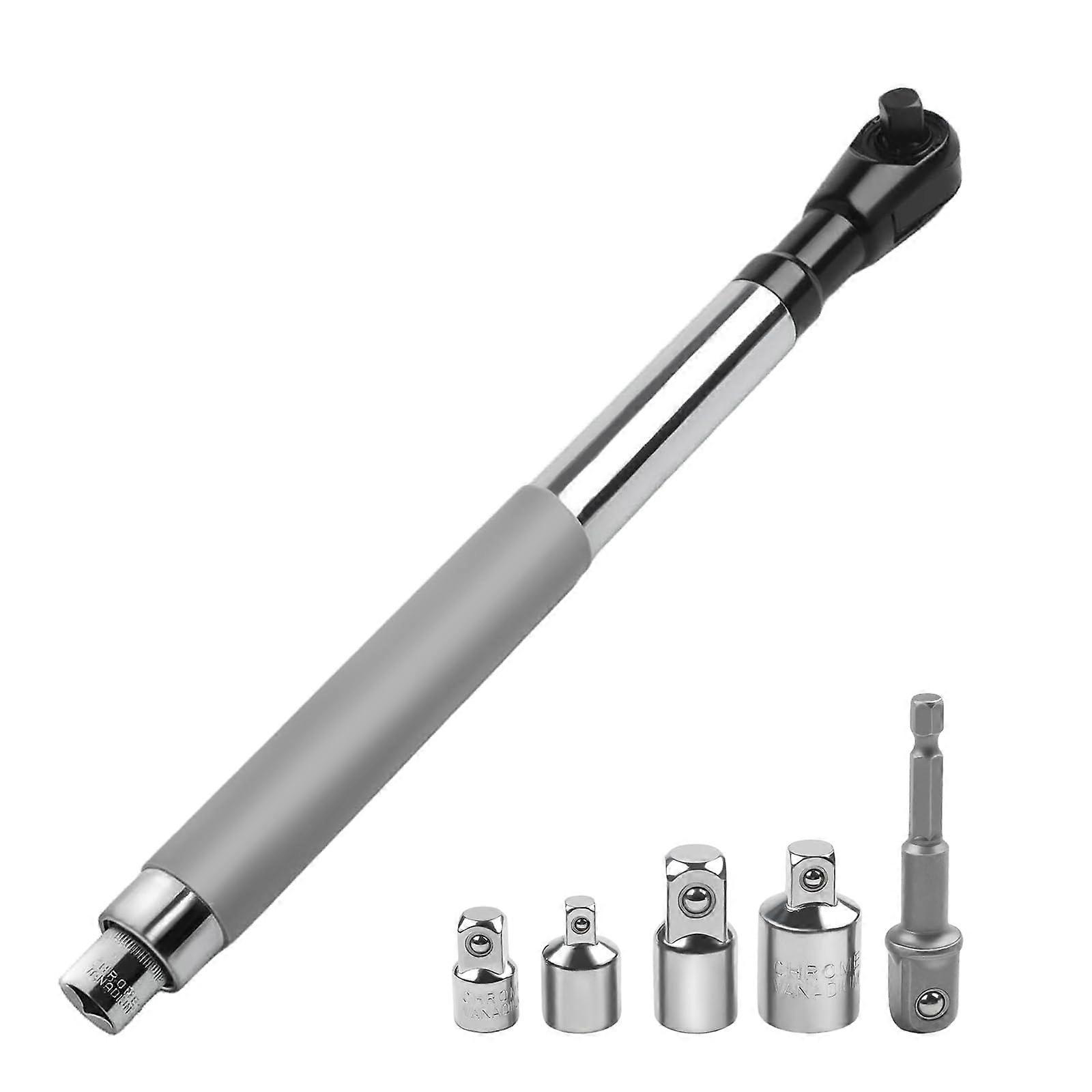 Torque Wrench Extender for Electric Drill,  Torque Slim Adapter with Quick Change for Tight Spaces