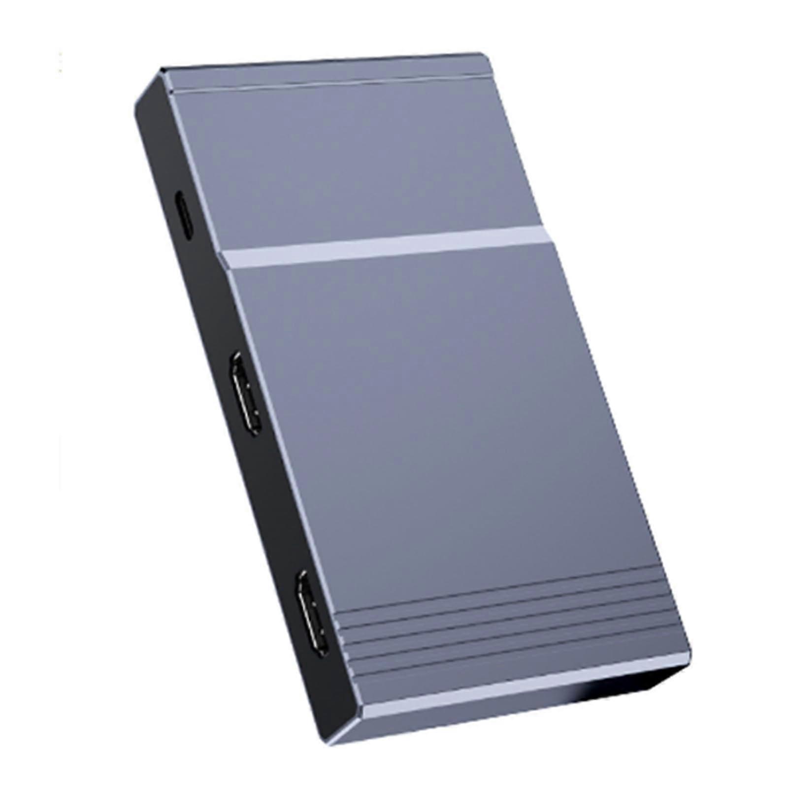 Type C To HDTV Video Capture Card 4K USBC HDMI Capture Card For Live Streaming, Gaming, Windows/macOS Compatible