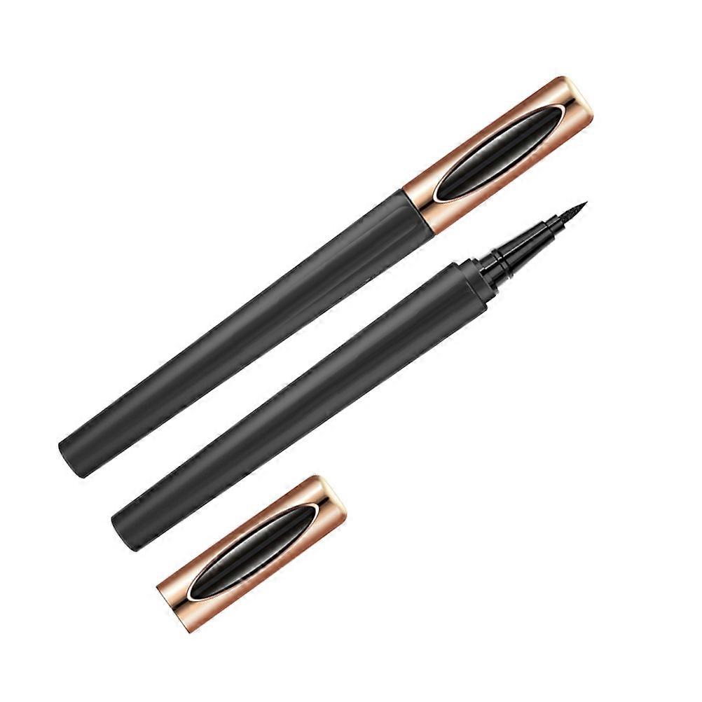 Eye Lining Pens Waterproof Eyeliners for Makeup 2Pcs Black Design