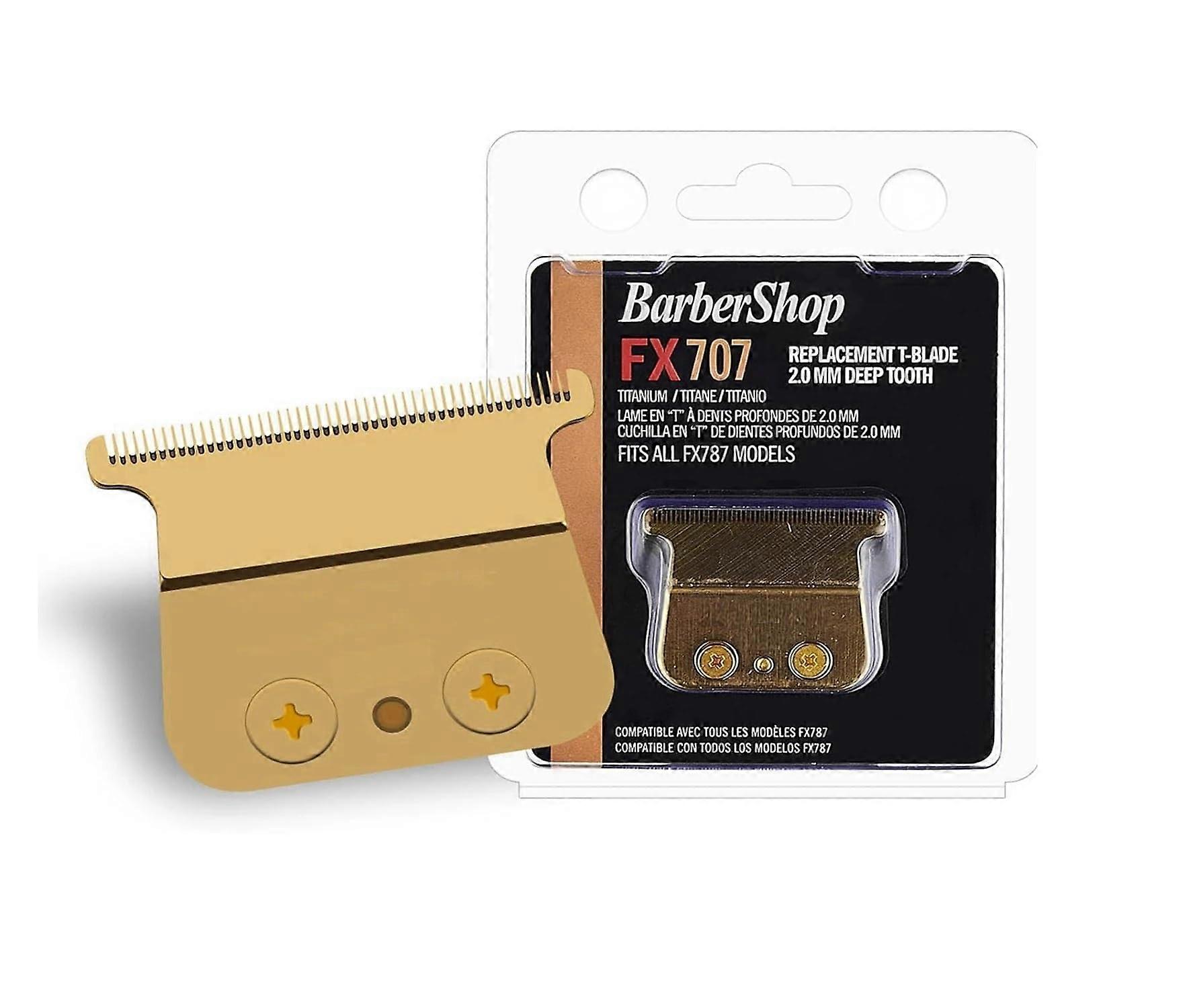 Replacement Blade FX707Z Gold Plated for BaByliss PRO FX787 FX726 Precision Cutting Performance