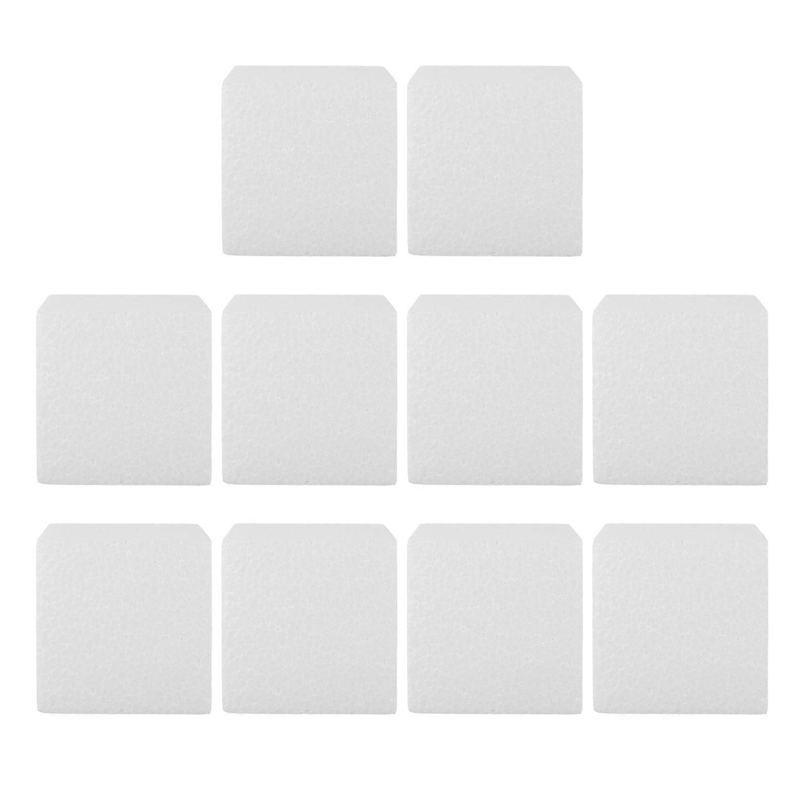 20pcs Crafts Foams Cubes Foams Block Models DIY Foams Projects Crafts Making Foams