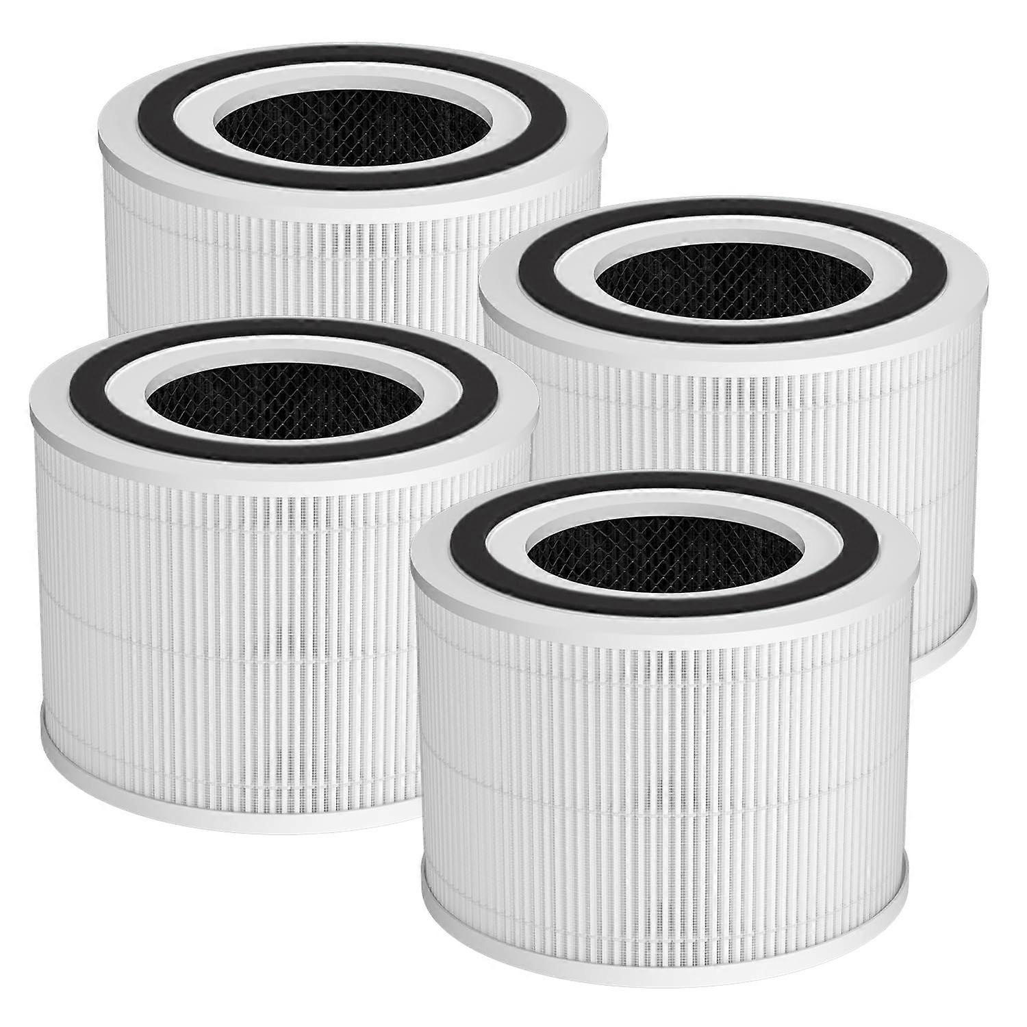 2 Pack 3in1 HEPA 14 Air Purifier Filter Replacement for Model 240 with  Efficiency Carbon