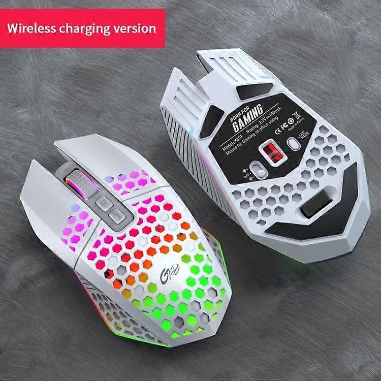 X801 Wired Wireless Gaming Mouse 8000dpi RGB Lighting USB Computer Mice