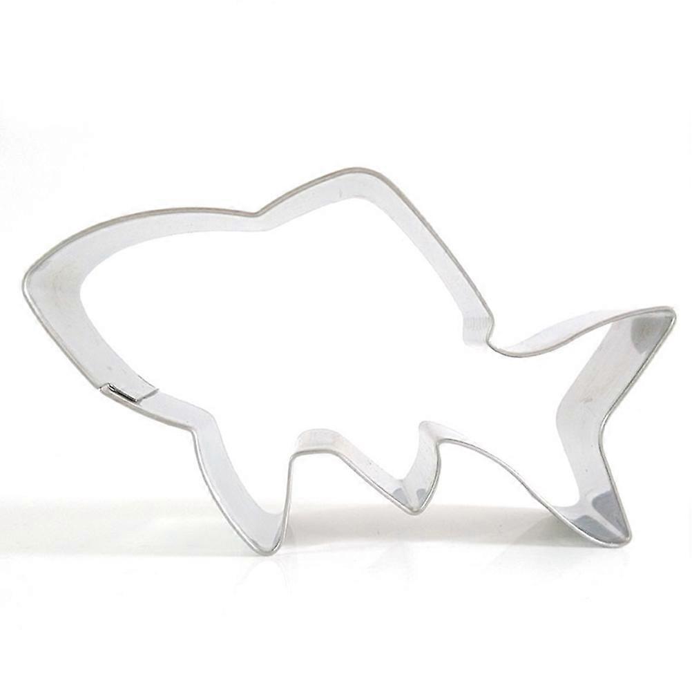 Stainless Steel Fish Shape Cookie Cutters for Pastry 3Pcs Baking Set