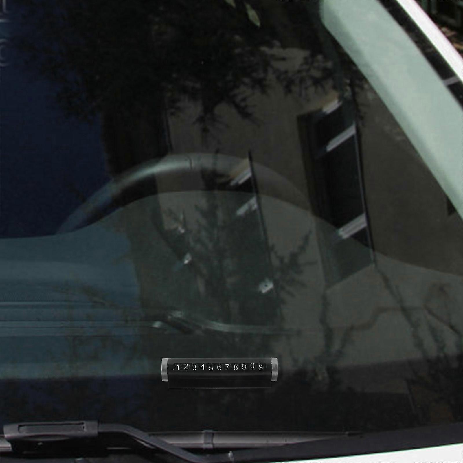 Phone Car Accessory for Temporary Parking Black