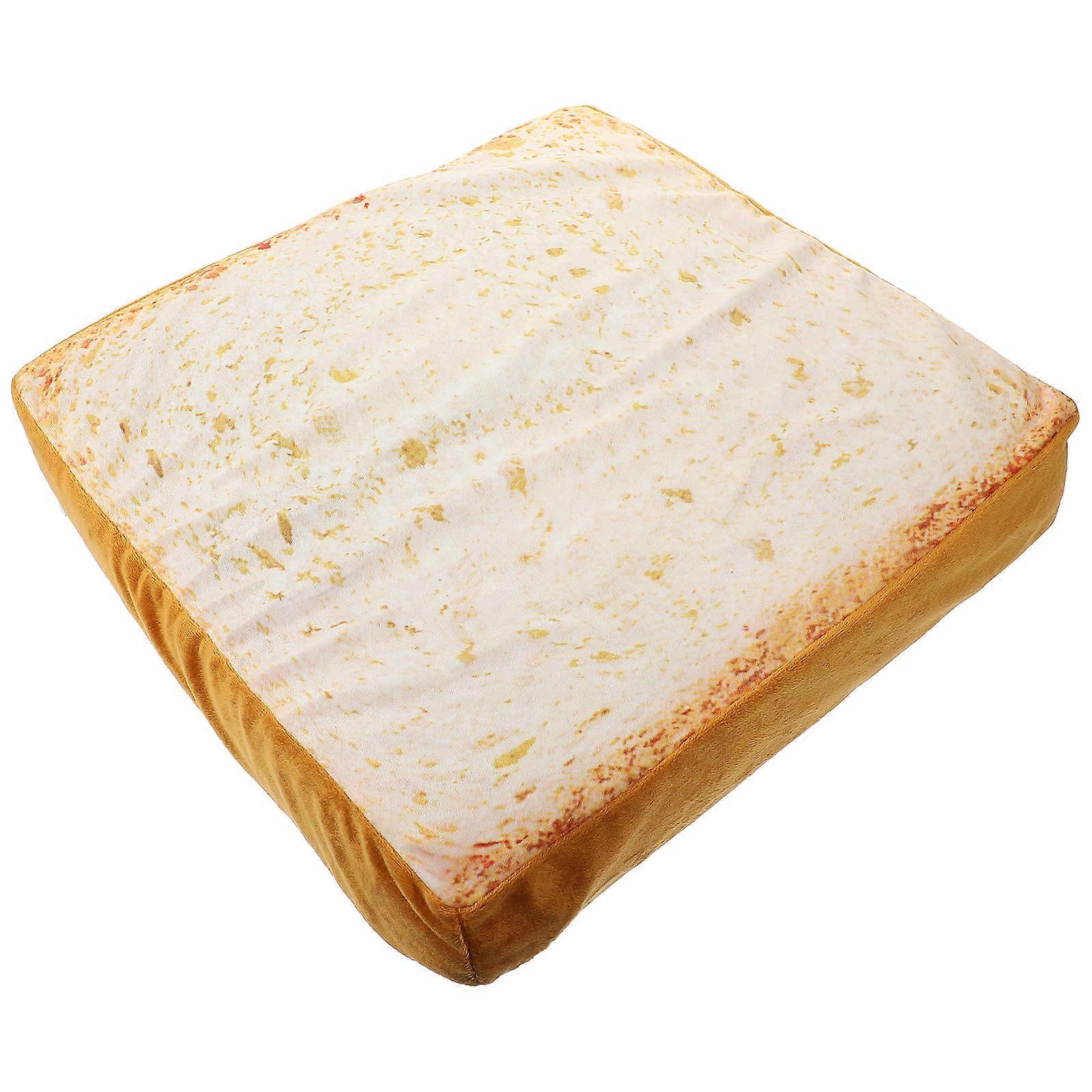 Toast Shape Pet Cushion Funny Bread Pillow for Pet Use Soft Mat