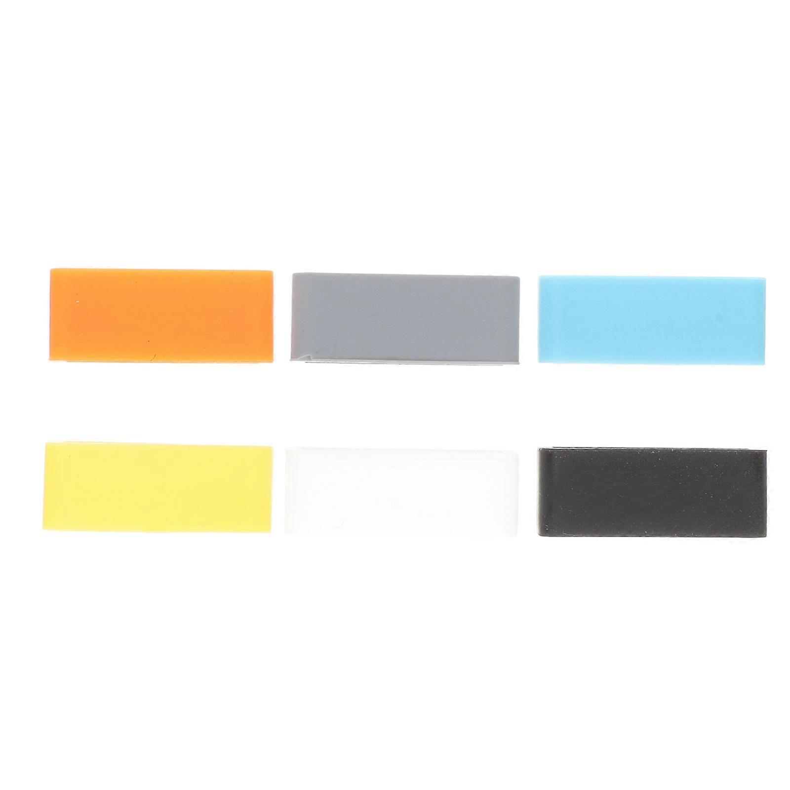 Watchband Loop Silicone for Watch Strap Ring Replacement 6Pcs Assorted