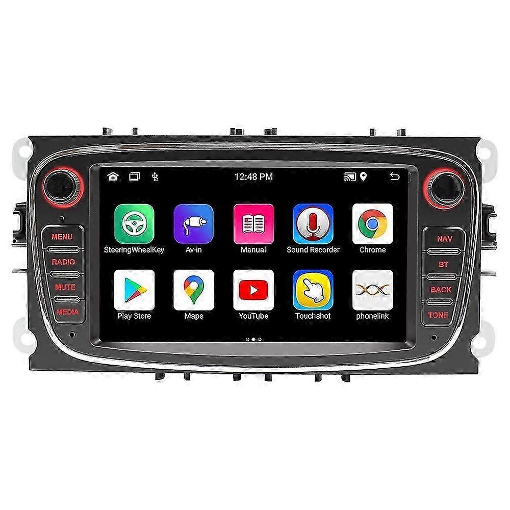 2025 For Ford Focus 7 Inch HD Android Navigation Bluetooth RDS Radio